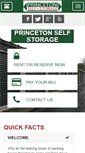 Mobile Screenshot of princetonselfstorage.com